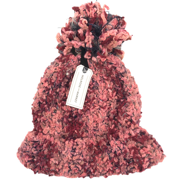 Melrose and Market Other - 5/$25 Kids Big Girls Melrose and Market Pink Cozy Melange Knit Beanie Hat
